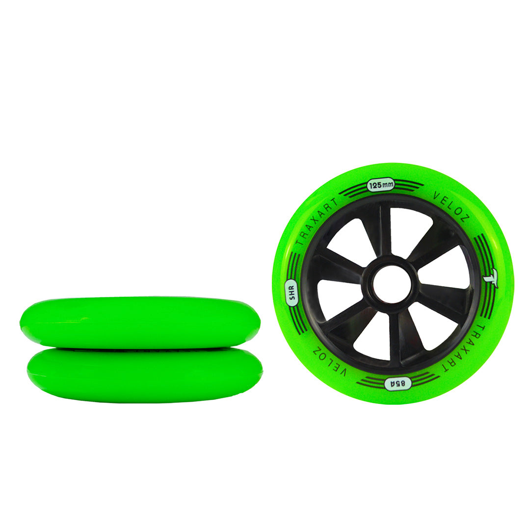 Jogo de Rodas Veloz 125mm/85A SHR DY-143