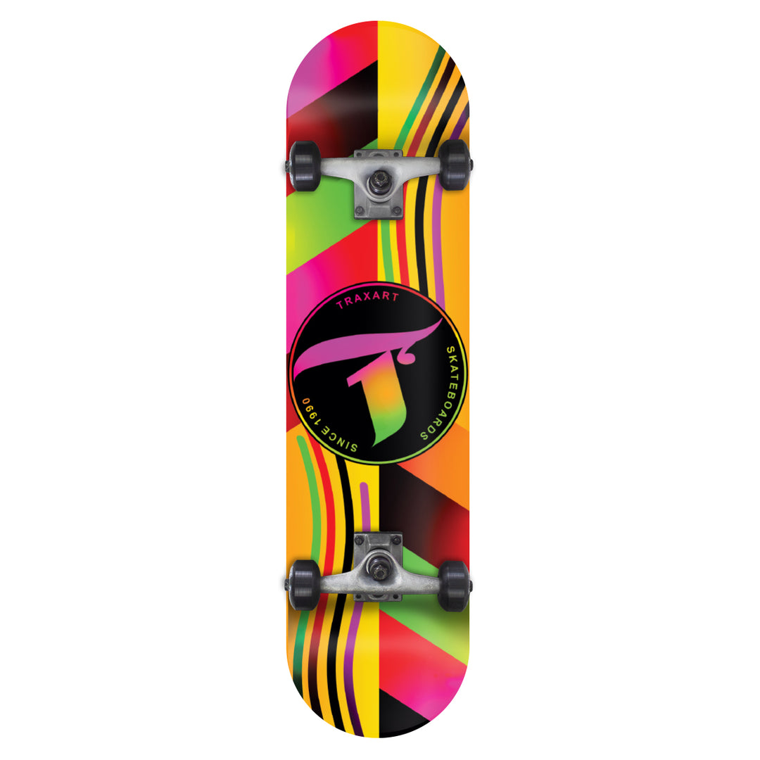 Skate Intermediário Colorido DX-038