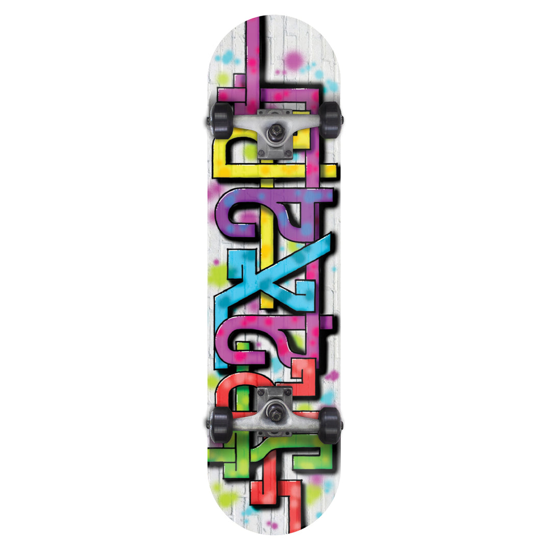 Skate Intermediário Wall Design Colorido DX-039