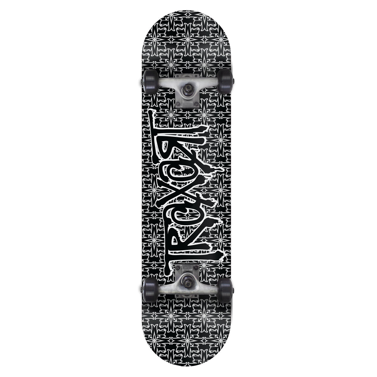 Skate Intermediário Black and Gray | Traxart