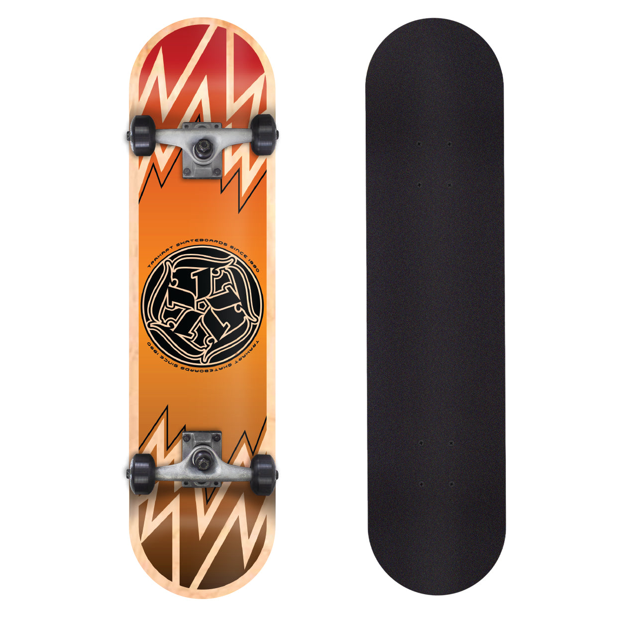 Skate Intermediário 'T' Turbo Laranja | Traxart
